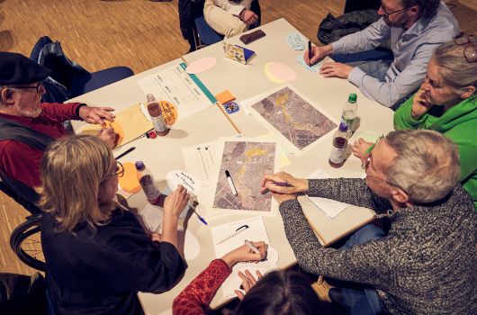 Ideenwerkstatt für das Jahresprogramm 2023 in der Parkmeile Südpark - Warnberger Riedel