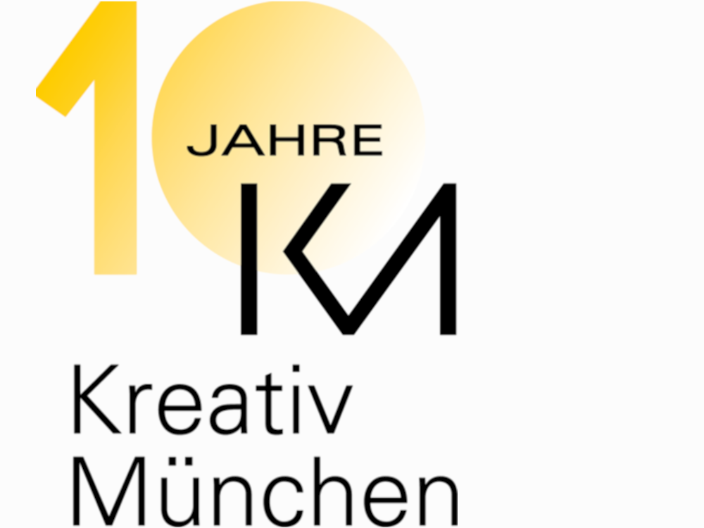 Logo für die Geburtstagswoche 10 Jahre Kreativ München