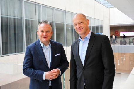 Dr. Christian Scharpf und Jost Lammers