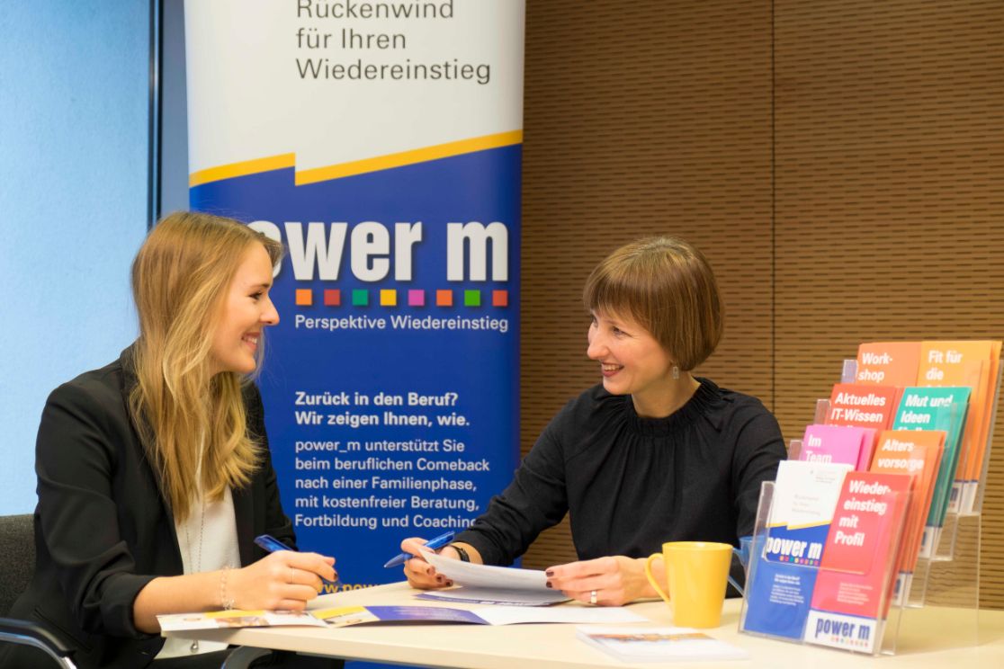 Kostenfreie Angebote für den Wiedereinstieg.