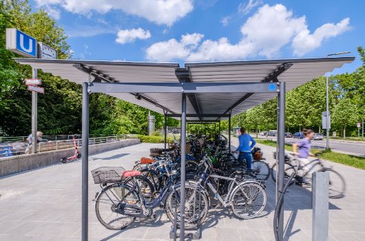 Fahrradstellablageplätze U-Bahnhof „Böhmerwaldplatz“