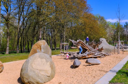 Öffentliche Grünflächen im Prinz-Eugen-Park