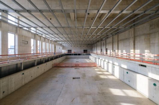 50 Meter Becken Gymnasium 