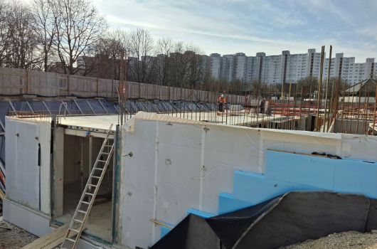 Tiefgaragenzufahrt