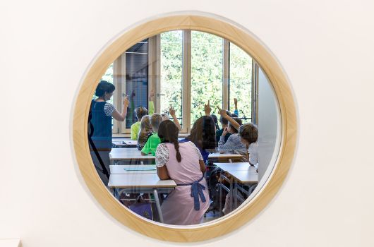 Einblicke und Ausblicke Klassenzimmer