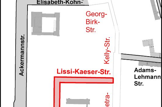 Verlauf Lissi-Kaeser-Straße