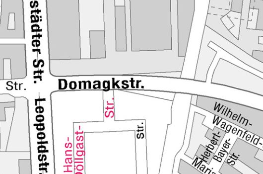 Verlauf Hans-Döllgast-Straße