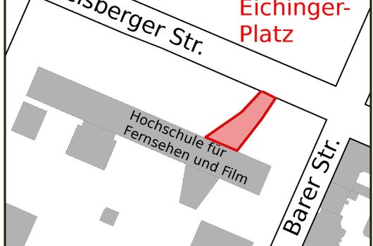 Verlauf Bernd-Eichinger-Platz