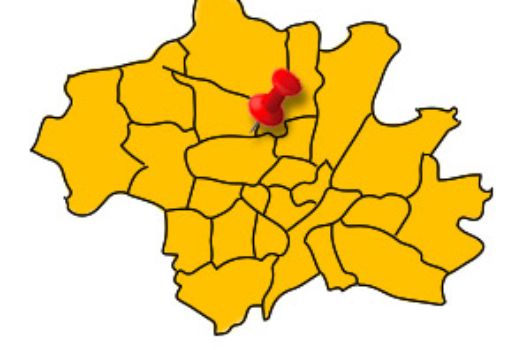 Mirjam-David-Straße: Lage im Stadtgebiet