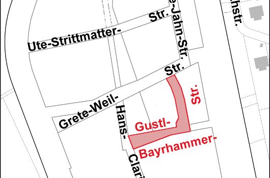 Verlauf Gustl-Bayrhammer-Straße