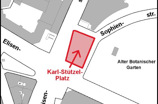 Karl-Stützel-Platz - Verlauf