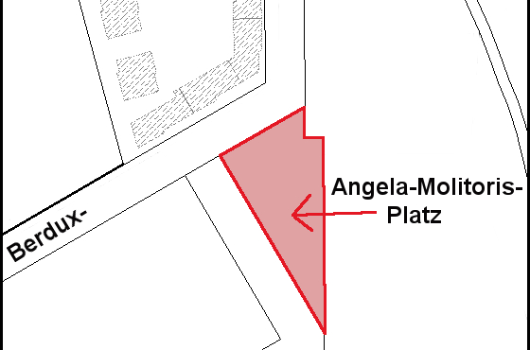 Angela Molitoris Platz - Verlauf