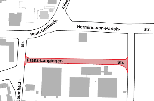 Franz-Langinger-Straße - Verlauf