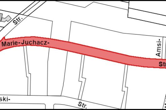 Marie-Juchacz-Straße Verlauf