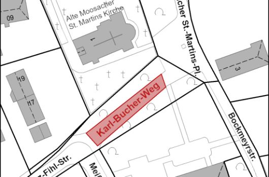 Verlauf Karl-Bucher-Weg