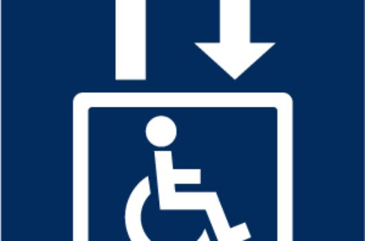 Rollstuhlgerechter Lift