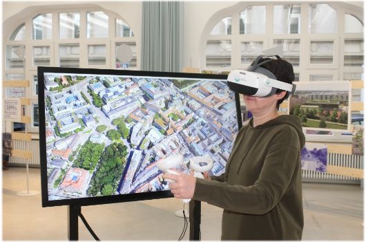 Vorstellung Digitaler Zweilling mit VR-Brille