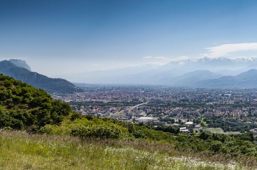 Stadtlandschaft Grenoble