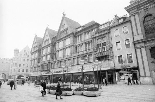 Altstadt von München (Aufnahme von 1980)