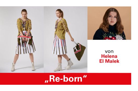 Helena El Malek - Upcycling Outfit "Re-born"