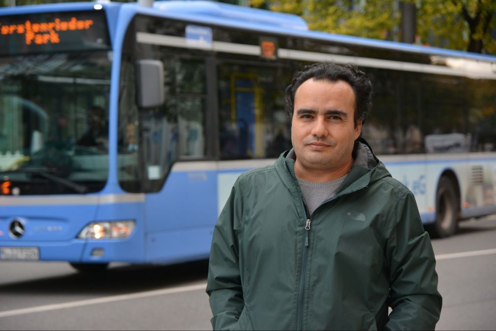 Mustafa Erciyas arbeitet daran, dass der Münchner Verkehr reibungslos fließt