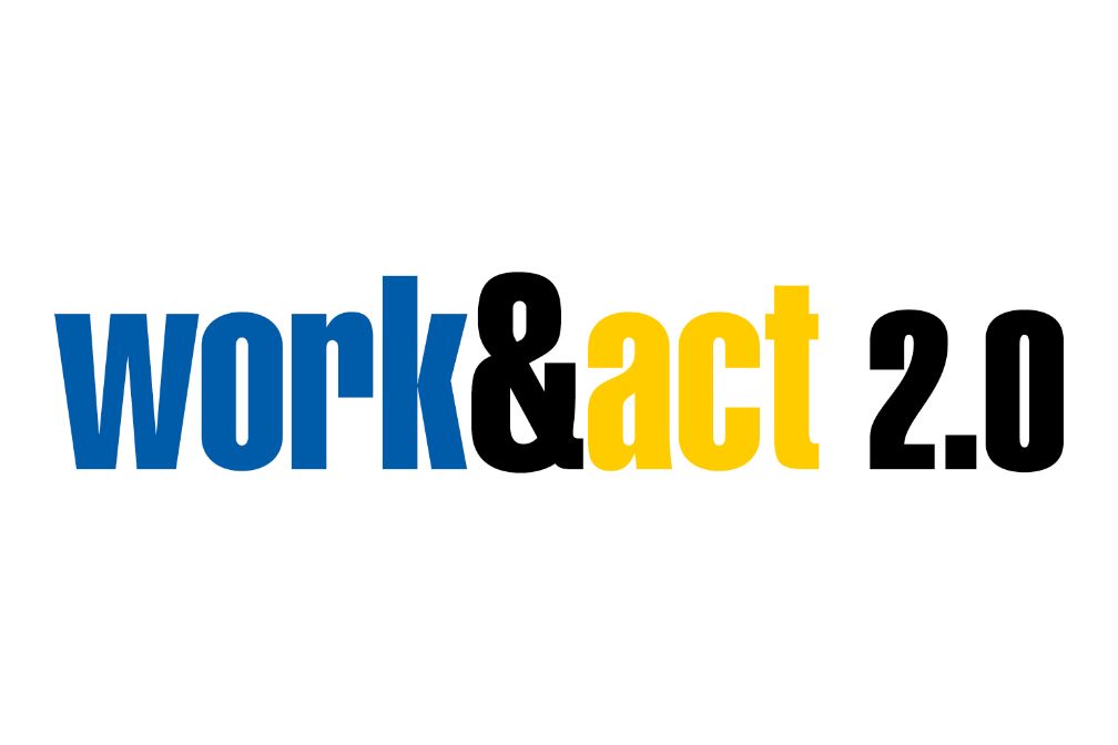 Projektlogo work&act 2.0