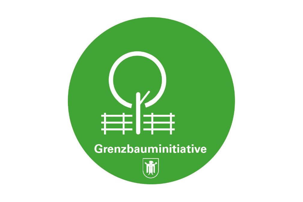 Logo der Grenzbauminitiative