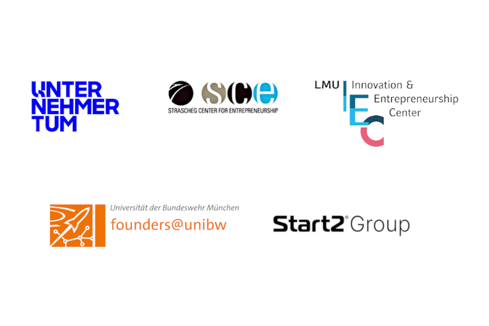 Logos der Partner beim Innovationswettbewerb der LHM