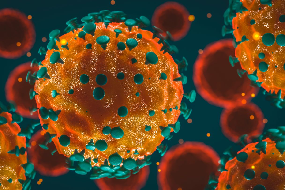 Darstellung Corona-Virus (Quelle: Shutterstock, Inc.)