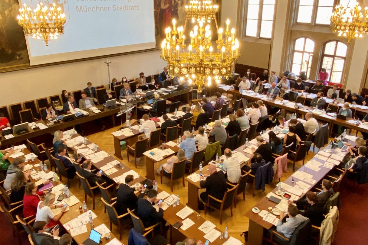 Stadtratsvollversammlung im Großen Sitzungssaal (18. Mai 2022)