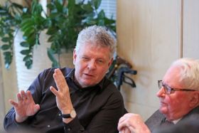 Oberbürgermeister Dieter Reiter beim Expertengespräch am 23. März 2018