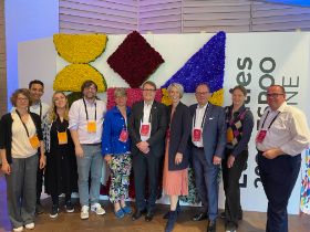 Die Münchner Delegation auf der Eurocities Jahreskonferenz 2022 in Espoo in Finnland.