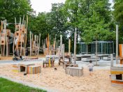 Echardinger Grünstreifen  im Campus Ost