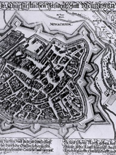 Plan der Churfürstlichen Residenzstadt München.