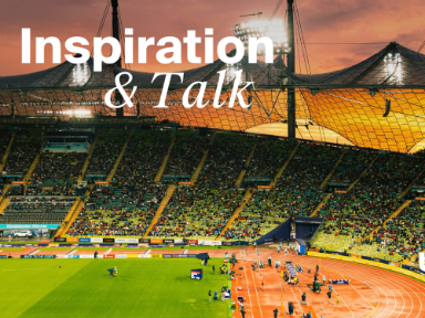 Blick ins Olympiastadion München 