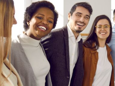 Internationale Belegschaft