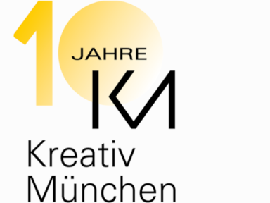 Logo für die Geburtstagswoche 10 Jahre Kreativ München