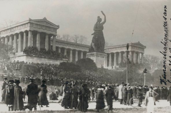 Friedenskundgebung 1918