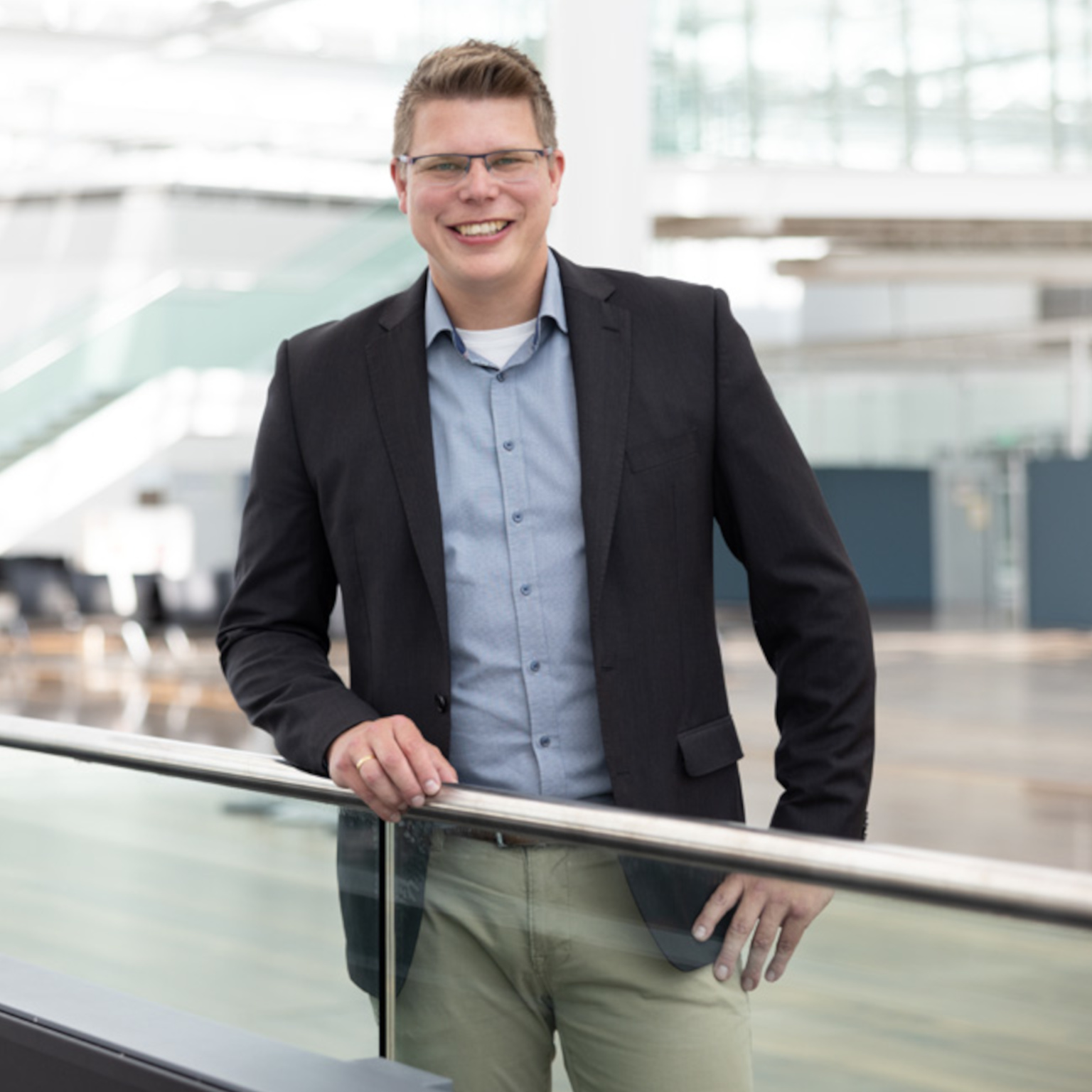 Mitarbeiter der Flughafen München GmbH