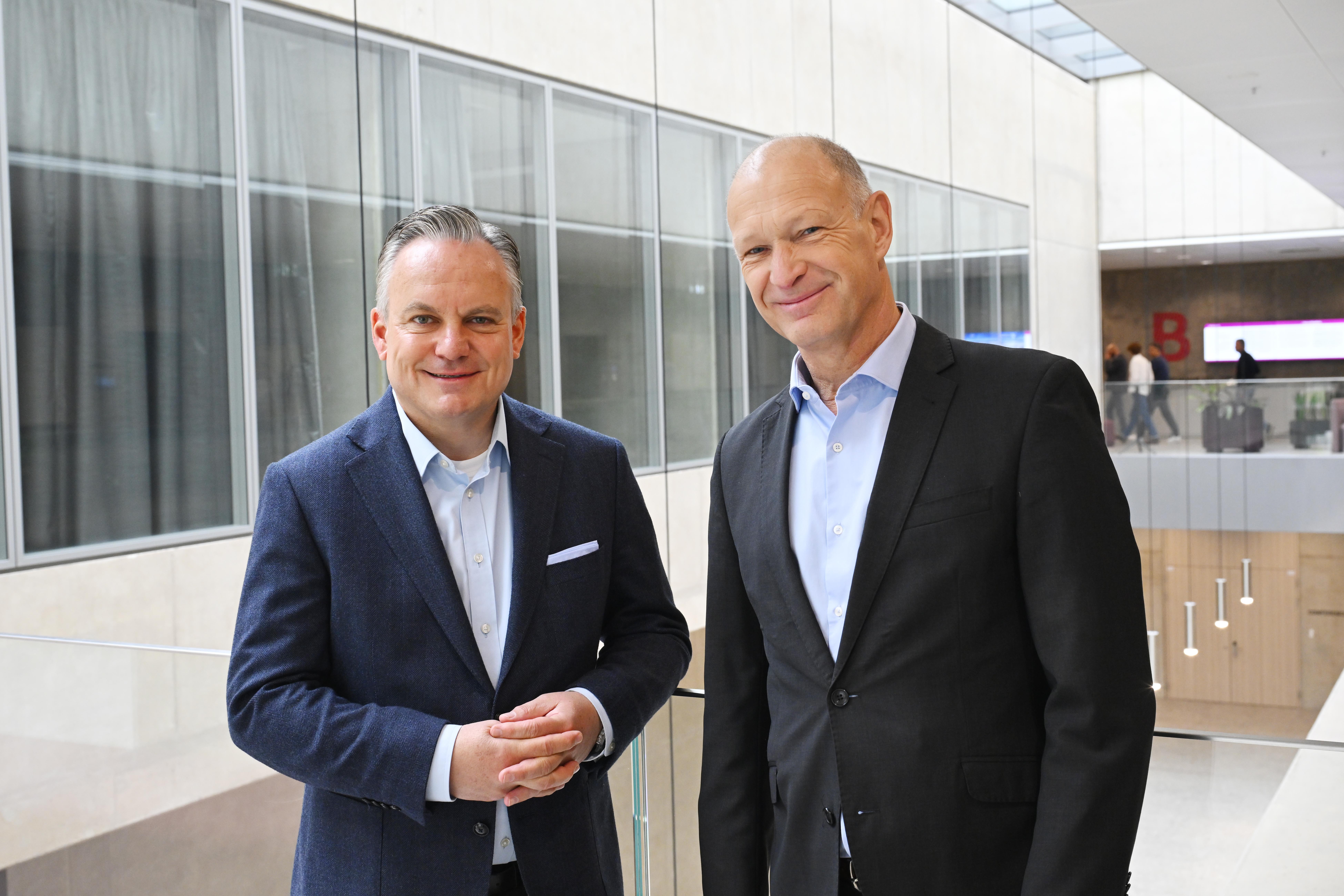 Dr. Christian Scharpf und Jost Lammers
