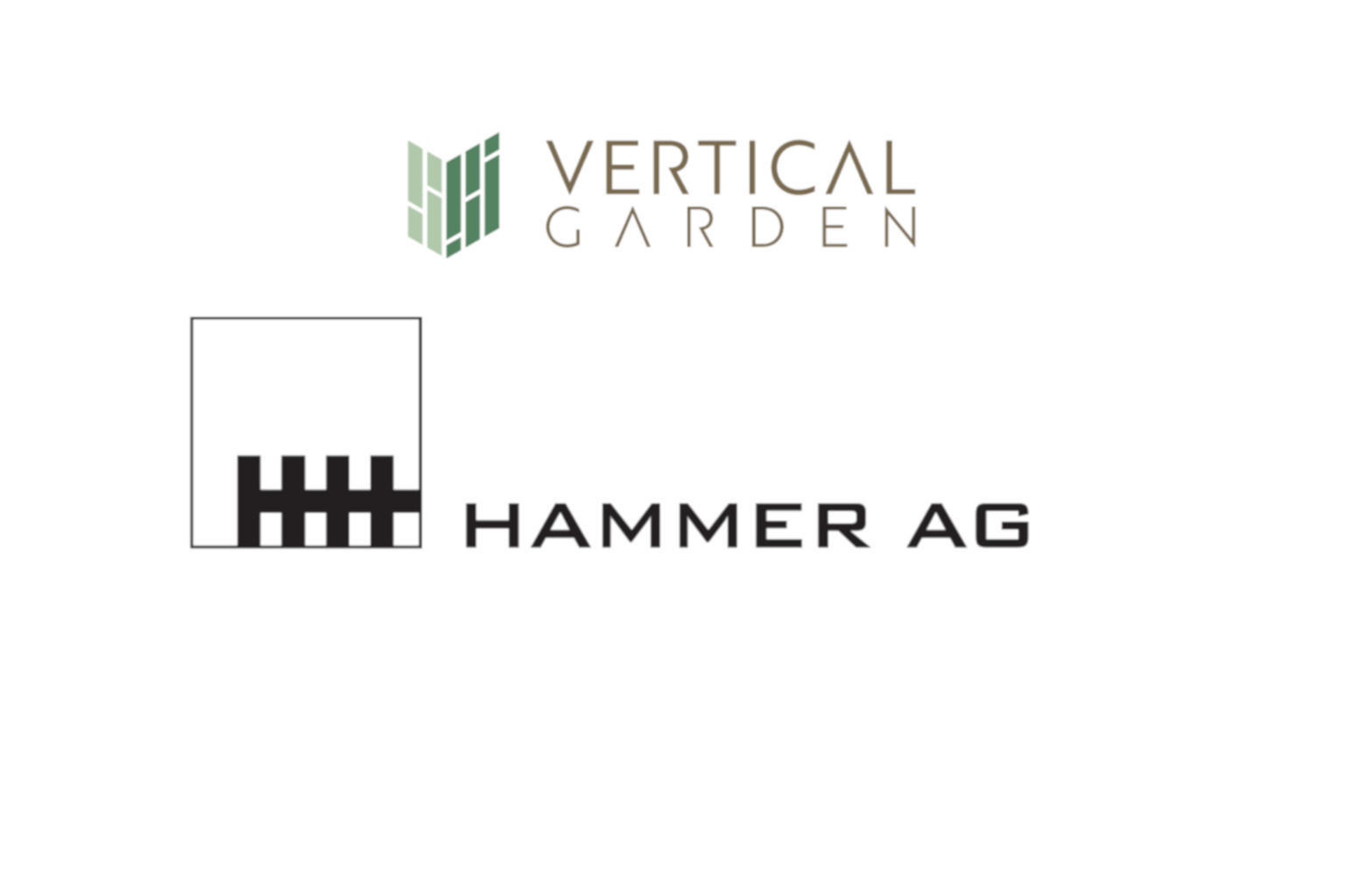 Logos Vertical Garden und Hammer AG