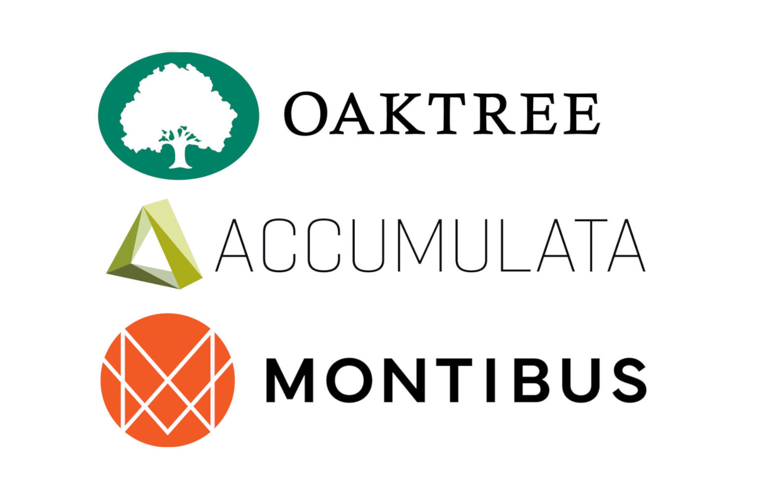 Logos Accumulata/Montibus/Oaktree