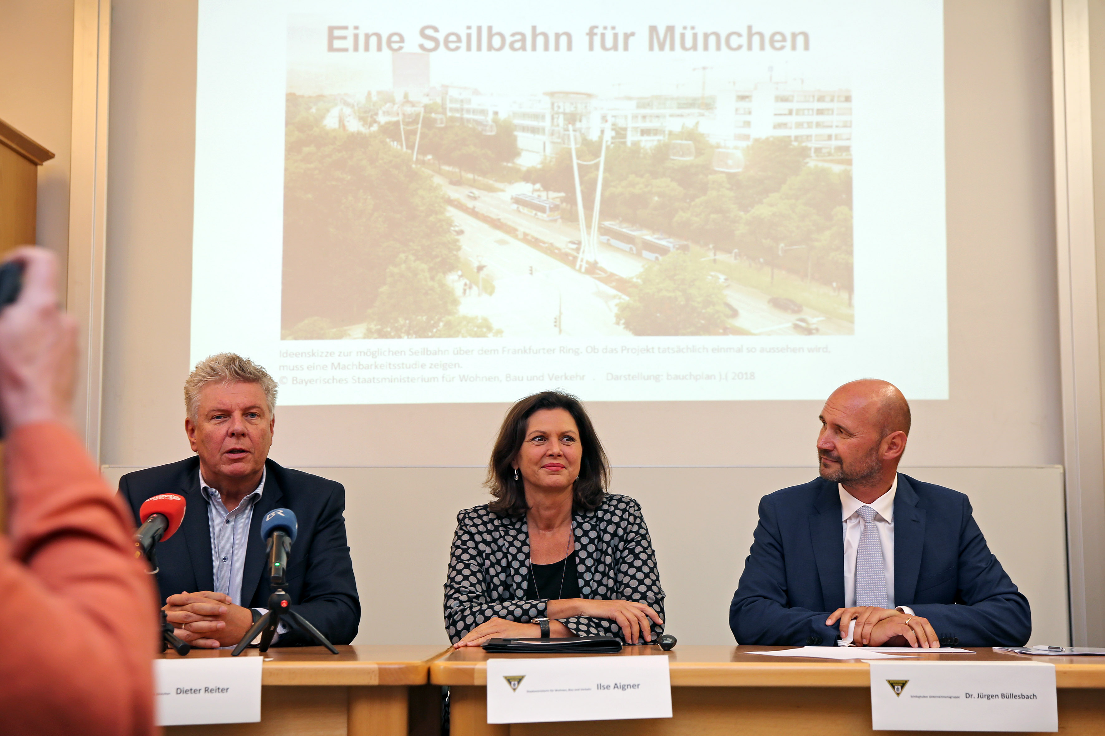 Eine urbane Seilbahn f r M nchen Landeshauptstadt M nchen