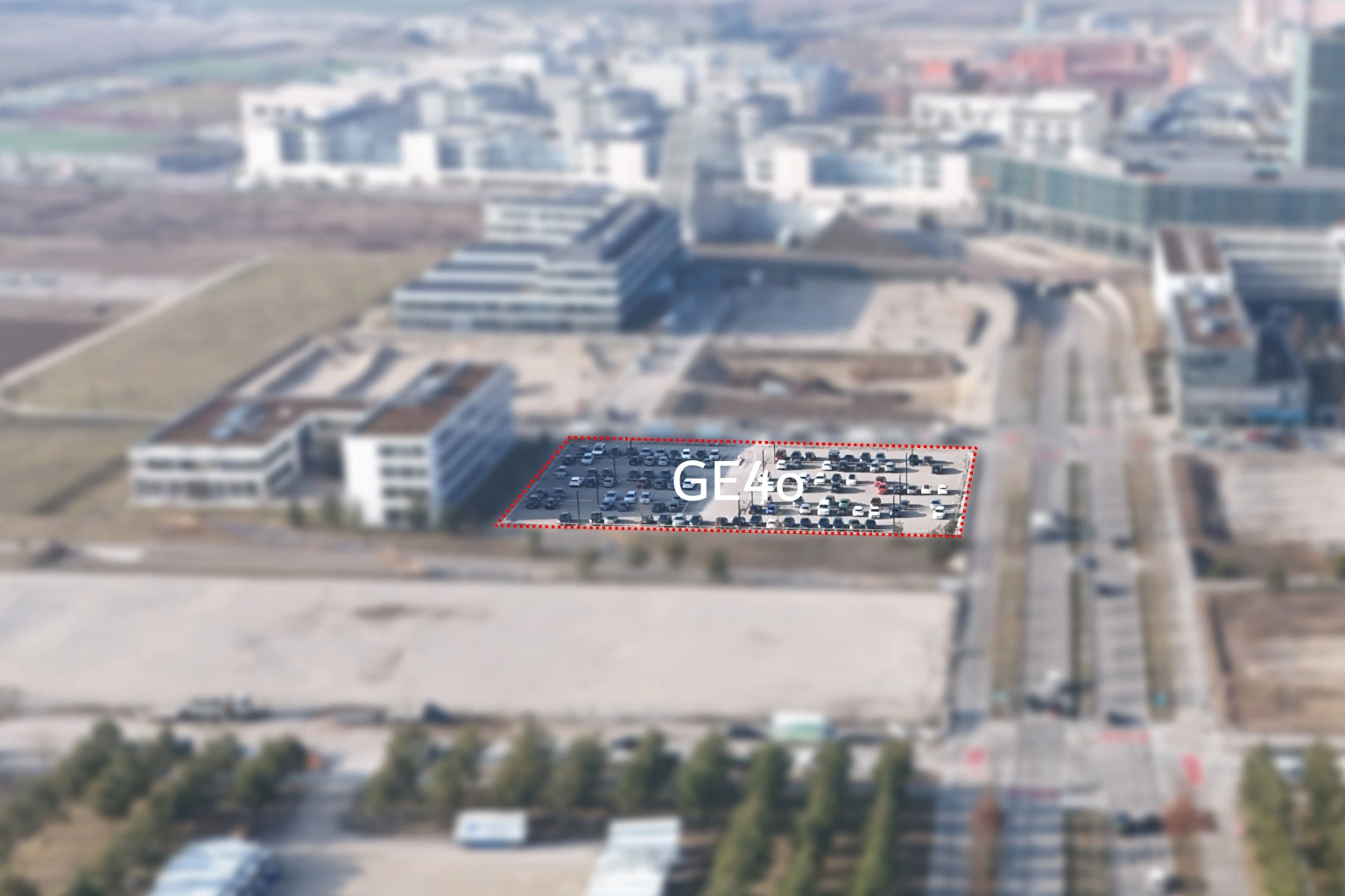 Luftbild Gewerbefläche Freiham GE4