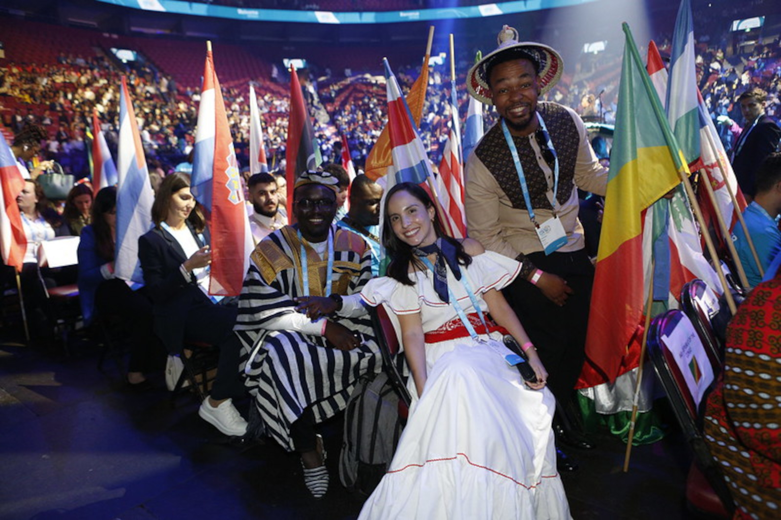 Publikum beim One Young World Summit