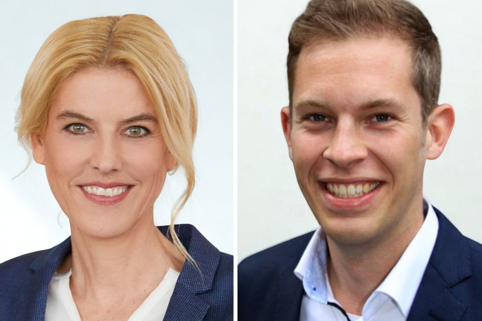 Portrait von zwei Personen