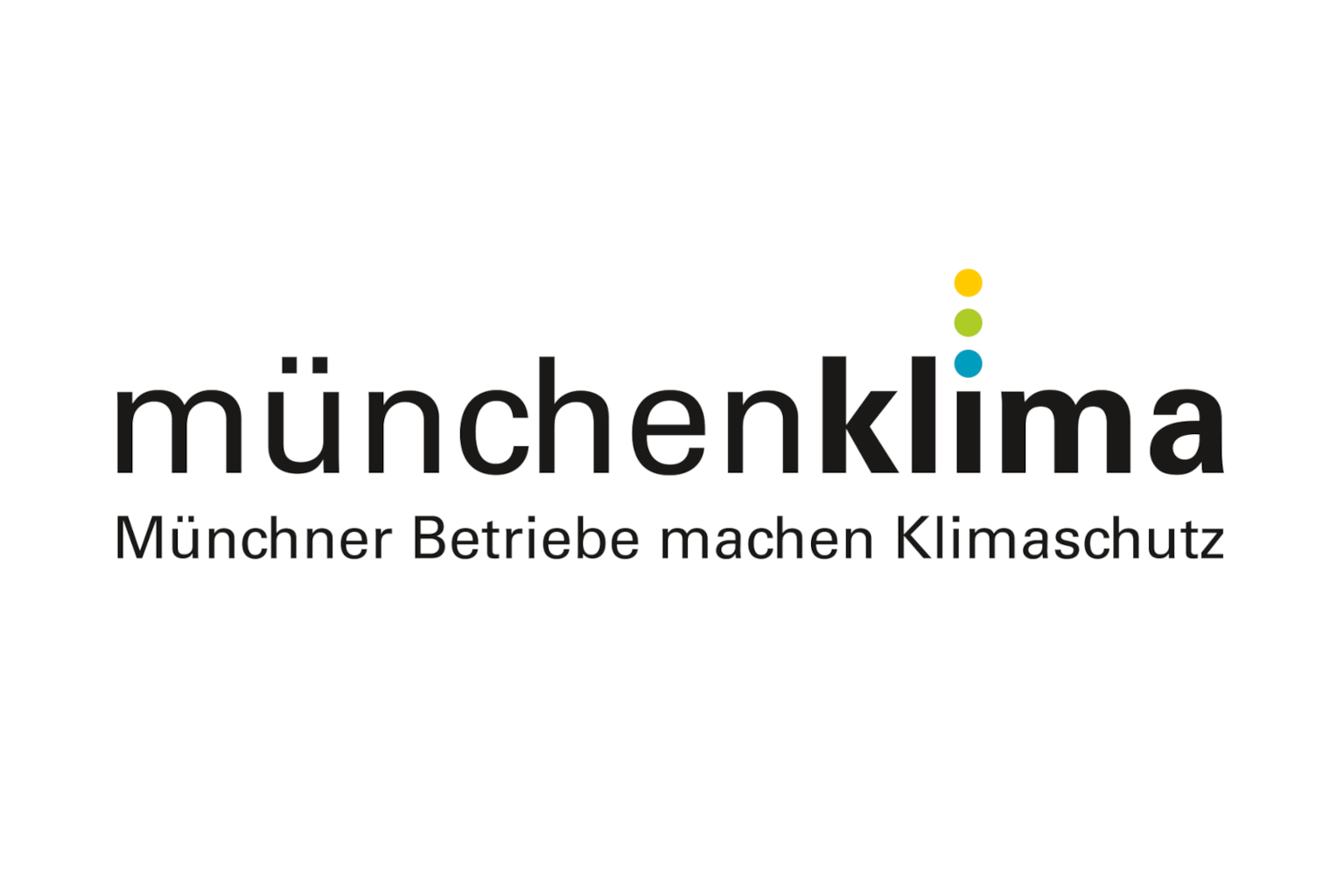 Logo Schriftzug münchenklima