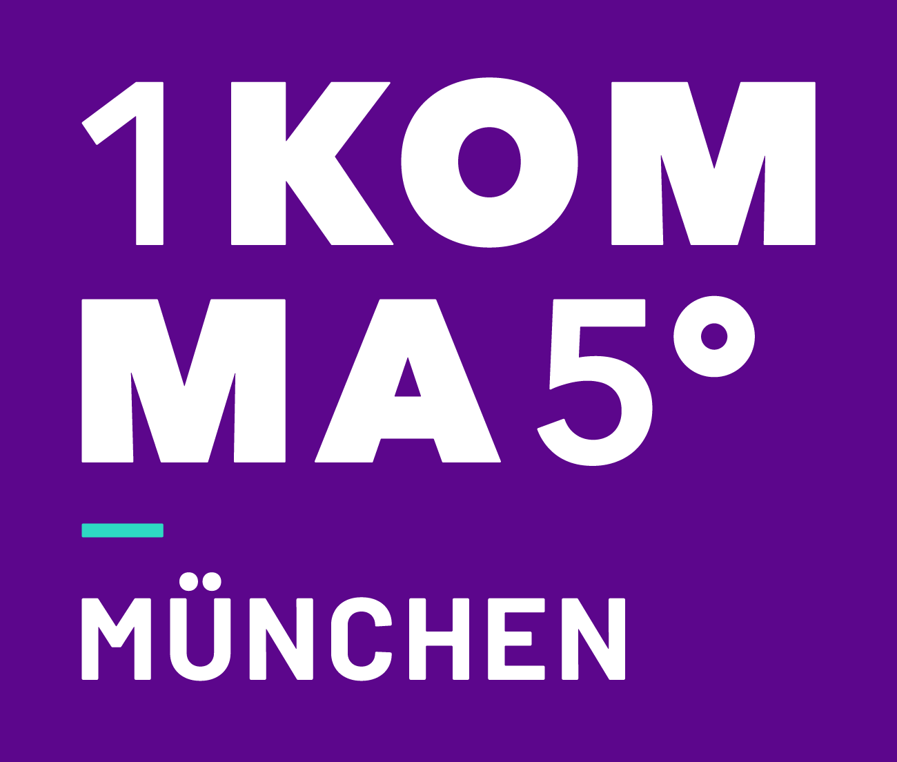 1KOMMA5° München Logo