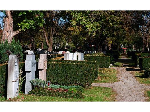 Gräber im Friedhof Pasing